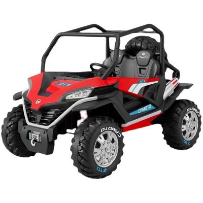 Popular 12V UTV Ride On Car for Kids Remote Control LED Light Two Seats Red Blue White