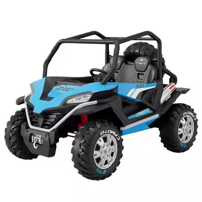 Popular 12V UTV Ride On Car for Kids Remote Control LED Light Two Seats Red Blue White