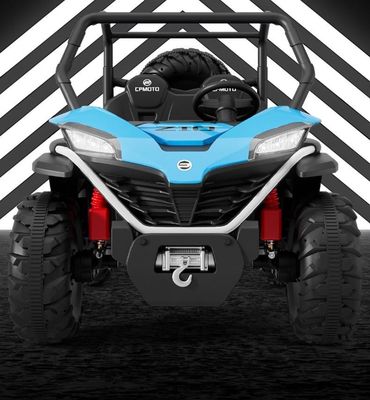 Popular 12V UTV Ride On Car for Kids Remote Control LED Light Two Seats Red Blue White