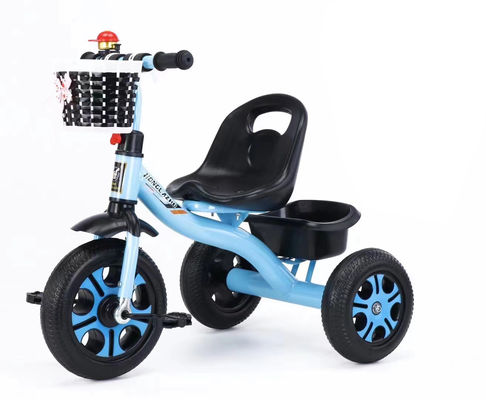 2023 Baby Trike Fast Loading Handlebars and Woven Front Basket for Children 2-5 Years Old