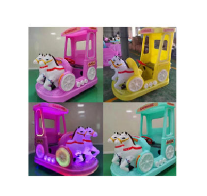 Remote Control and Lighting Ride-on Electric Car for Unisex at Small Amusement Park
