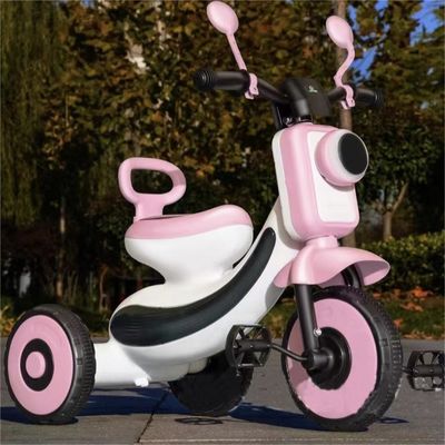 Light Music Flashing Wheel Children's Three-Wheeled Baby Pedal Bicycle for Ages 2-4
