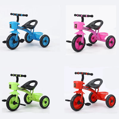 2023 Single Seat Kids Tricycle Trike Suitable for Children 2-5 Years Old Direct Durable