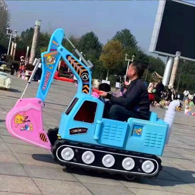 Children's Amusement Facilities Ride On 24V Electric Toys Car with Excavator Modeling