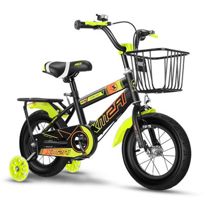 12&quot; Bicycle Carbon Steel Frame Thickened Sponge Seat Handlebar Spray Separate Packaging