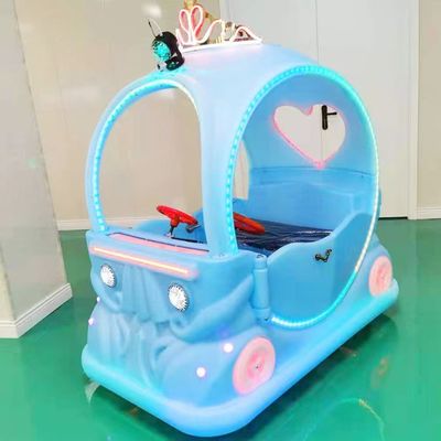 Princess Flower 24v Electric Ride On Car for Kids 2 Seater Powder/Blue/Green Unisex