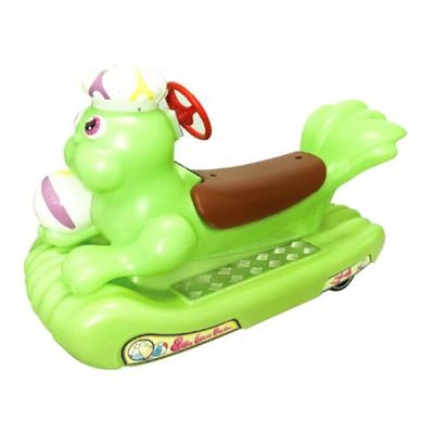 Unisex Indoor Kids Amusement Car Ride with Popular Animal Design //32A Battery Plus