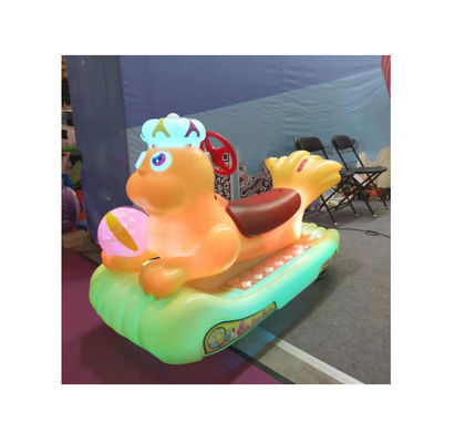Unisex Indoor Kids Amusement Car Ride with Popular Animal Design //32A Battery Plus