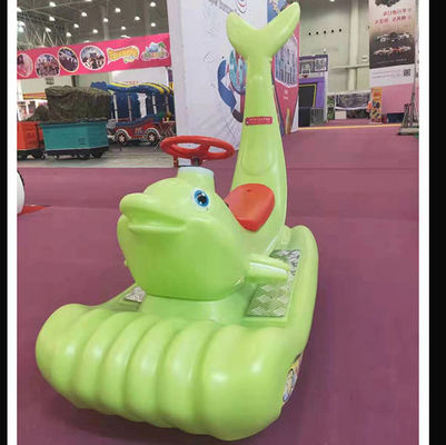 Unisex Electric Ride On Car for Kids and Adults Dazzling Colorful Dolphin Amusement Park