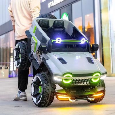 Remote Control Early Education Function 12V Electric Ride On Car for Kids 390*4 Motor