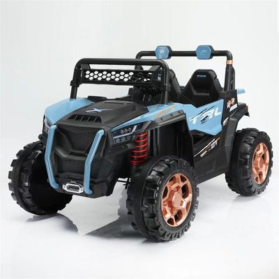 4x4 Electric Buggy Car for Kids Four-wheel Drive Leather Seat and Baking Paint Option