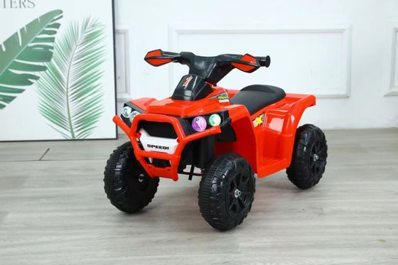 Age Range 2 to 4 Years Plastic Ride On 6V Electric Car Toys with Lighting and Music