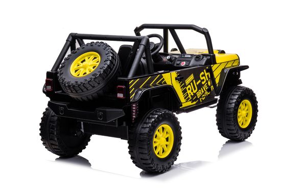 24 Volt Ride On Toys with Remote Control and 2 Seater Plastic PP Material